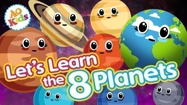 'Let\'s Learn the 8 Planets! | Kids Learning Song'