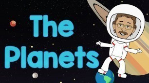 'The Eight Planets of the Solar System | Jack Hartmann |  Planets Song'