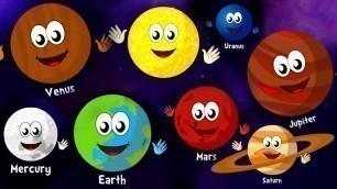'The Planets Song | Nursery Rhymes and Kids Songs | Songs for Children By Guitar Bob'