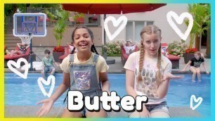 'Butter - BTS (방탄소년단) [Official Music Video] | Mini Pop Kids Cover'