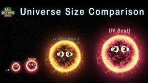 'Universe Size Comparison Video'