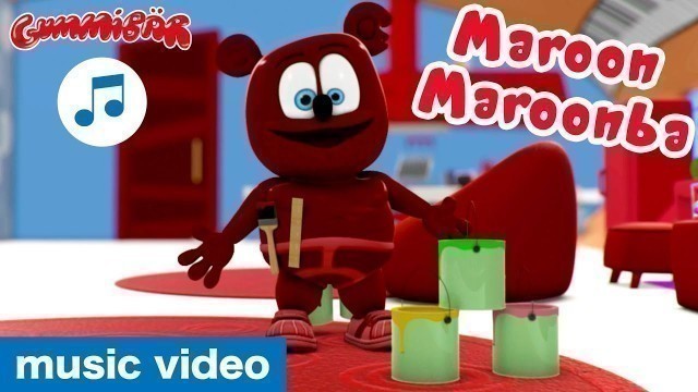 'Gummibär - \"Maroon Maroonba\" Music Video - The Gummy Bear Show Song'