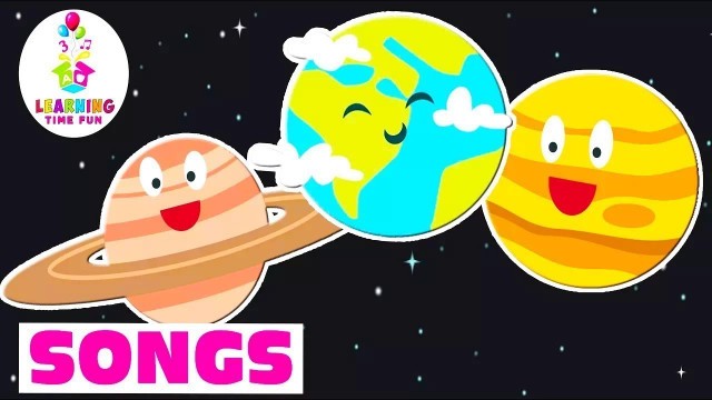 'The Planets Lullaby | Planets for Kid\'s Songs (by Learning Time Fun)'