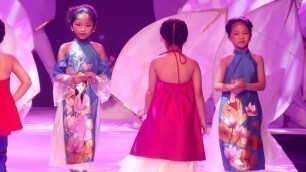 'PHUONG NGUYEN SILK & LE THANH GIANG - VIET NAM |ASIAN KIDS FASHION SHOW 2017'