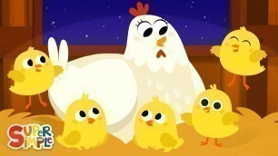 'Five Little Chicks | Lullaby for Kids | Super Simple Songs'