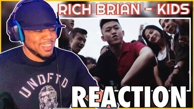 'Rich Brian - Kids (Official Video) REACTION!!! THIS IS MY FAVORITE 