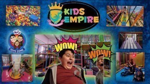 'KJJ at Kids Empire Indoor playground in Bakersfield CA'