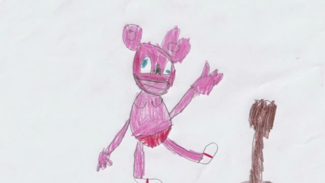 '♥Three Drawings of gummy bear For kids Gummy bear song For kids♥'