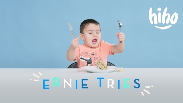'Ernie Tries | Kids Try | HiHo Kids'
