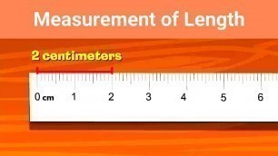 'Measurement of Length | Use of Ruler | Meters and Centimeter | iPrep'