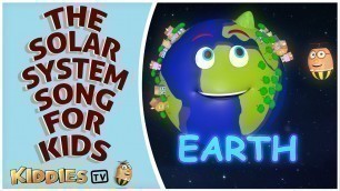 'The Planet Song | The Solar System Song for Kids | KiddiesTV Nursery Rhymes & Kids Videos'