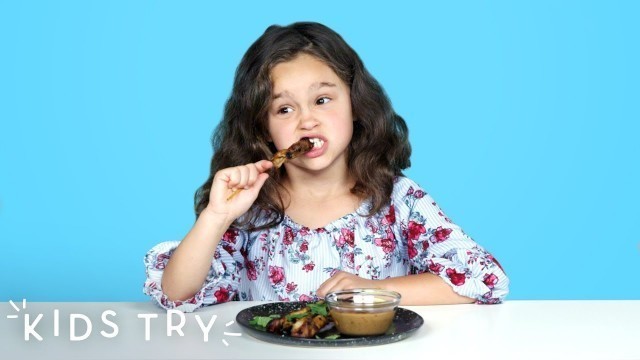 'Kids Try Barbecue From Around the World Part 2 | Kids Try | HiHo Kids'