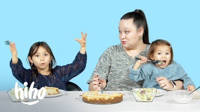 'Kids Try Their Family\'s Traditional Thanksgiving Dishes | Kids Try | HiHo Kids'