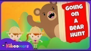 'We\'re Going on a Bear Hunt | The Kiboomers | Bear Hunt | Bear Hunt Song | Animal Dance Song'