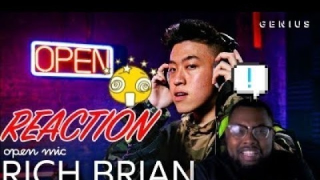 'Rich Brian - Kids (Live Performance) | Open Mic | Reaction Video'
