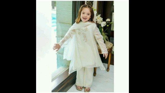 'Kids star hoorain lyka ali // beautifull branded dress design by Beauty Fashion Design Helena'