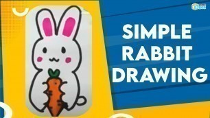 'Simple Rabbit Drawing 