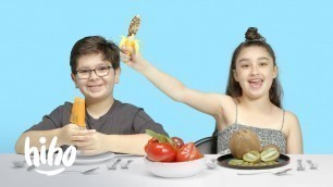 'Kids Try Strange Popsicles | Kids Try | HiHo Kids'