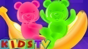 'Five Little Bears Jumping On The Bed | baby nursery rhymes | children rhymes | kids tv song'