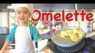 'Kids Cooking Food with Chef Aldo | Ep 2 Mushroom Omelette'