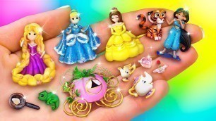 '12 Miniature Disney Princesses DIYs'