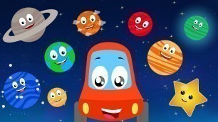 'Planet Song | Learn Planet | Cars and Trucks Rhymes'