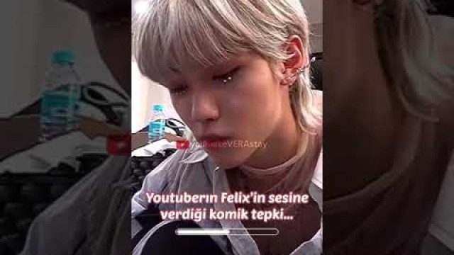 'Youtuberın Felix’in sesine verdiği komik tepki