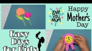 'Mother\'s Day Easy DIYs for KIDS!!!! | Fun Pass'
