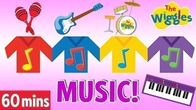 'Making Music! The Guitar Song | Songs with Piano | Play the Drums! | Kids Songs | The Wiggles'