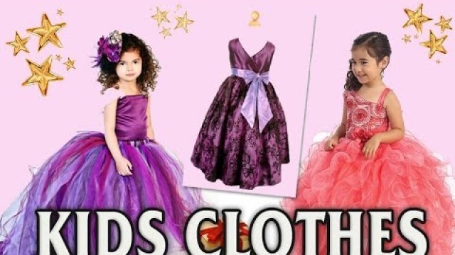 'Kids designer clothes  2016-2017 girl\'s dresses models'
