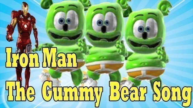 'Iron Man The Gummy Bear Song | Latest Childern Animation Rhymes |'