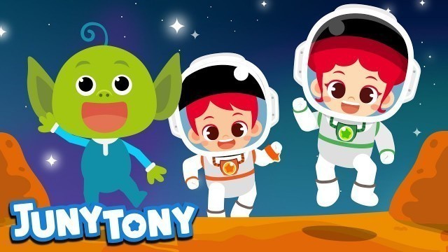 'Space Adventure | Adventure Song for Kids | Kindergarten Song | Into the Space! | JunyTony'