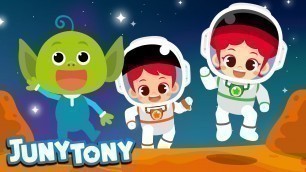 'Space Adventure | Adventure Song for Kids | Kindergarten Song | Into the Space! | JunyTony'