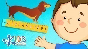 'Measuring Length: Centimeters, Inches, Feet and Yards |  Math for 2nd Grade | Kids Academy'