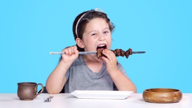 'Kids Try Ancient Recipes | Kids Try | HiHo Kids'