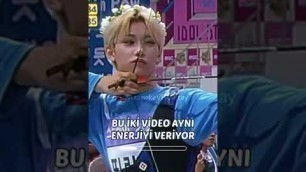 'Aynı enerjiyi veren iki video #straykids #felix'