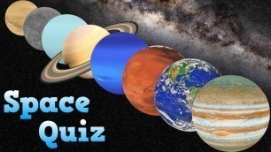 'Space Quiz for Kids | Exploring Space'
