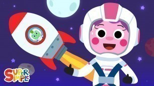 'We\'re Going On A Rocket Ship | Kids Songs | Super Simple Songs'