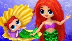 'Ariel and Kids / 10 Mermaid DIYs'