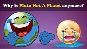 'Why is Pluto not a Planet anymore? + more videos | #aumsum #kids #science #education #children'