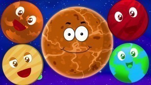 'Hành tinh song | Hệ Mặt trời Song | Tìm hiểu Planet | Solar System Song | Kids Song | Planets Song'