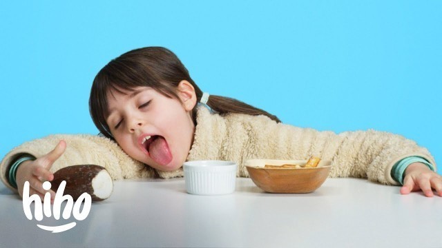 'Kids Try Dangerous Foods! | Kids Try | HiHo Kids'