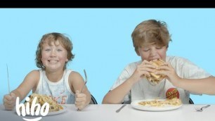 'Kids Try Weird Midwestern Foods | Kids Try | HiHo Kids'