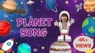 'PLANET SONG | SPACE SONG | Interesting Facts about Planets'