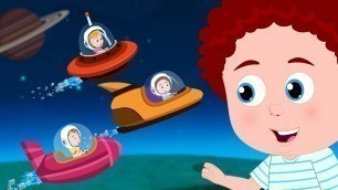 'Race Through Outer Space | Schoolies Cartoon | Videos For Babies - Kids Channel'