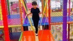 'Ashu’s fun at indoor kids play area | Kids Empire fun playground'