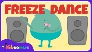 'Freeze Dance | The Kiboomers | Party Freeze Dance | Toddler Dance Party | Freeze Game'