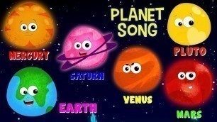 'chanson des planète | système solaire chanson | Planet Song | Preschool Française - chansons de bébé'
