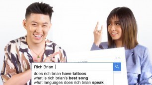 'Rich Brian and NIKI Answer the Web\'s Most Searched Questions | WIRED'