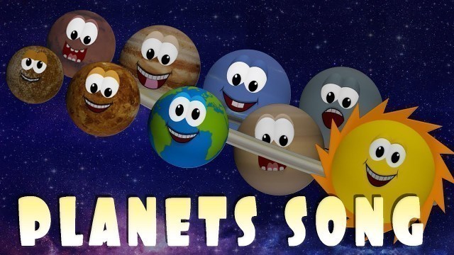 'Planets Song | Nursery Rhyme'